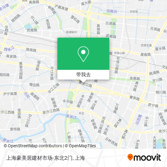 上海豪美居建材市场-东北2门地图