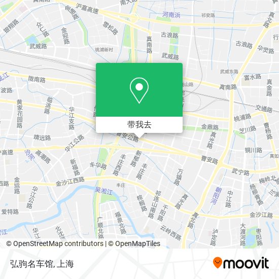 弘驹名车馆地图