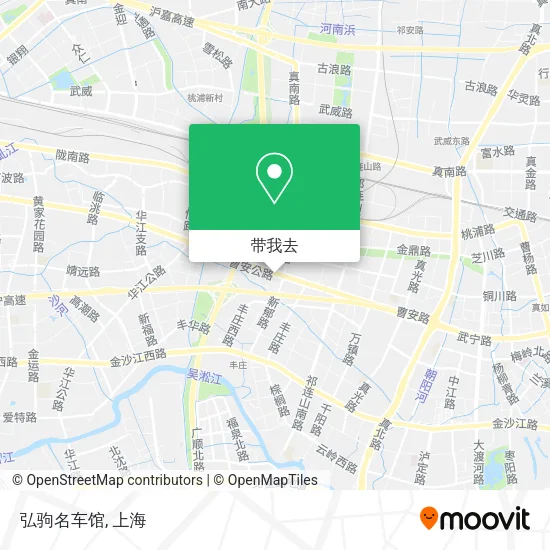弘驹名车馆地图