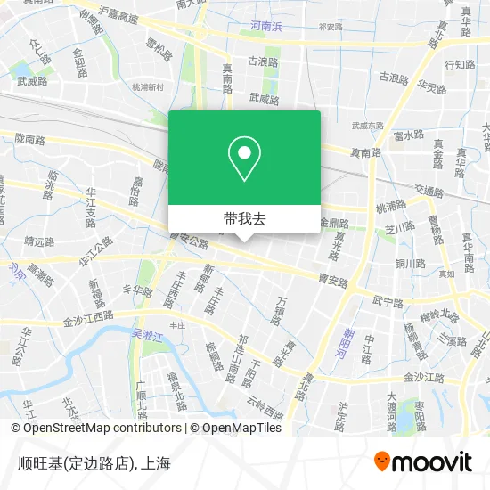 顺旺基(定边路店)地图