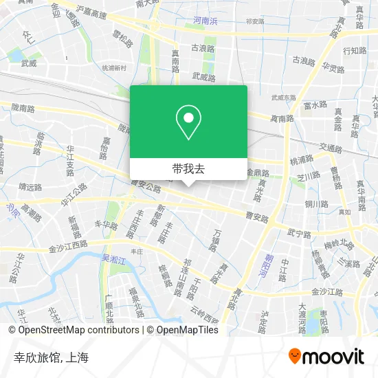 幸欣旅馆地图