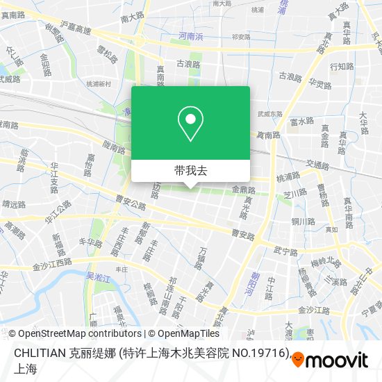 CHLITIAN 克丽缇娜  (特许上海木兆美容院  NO.19716)地图