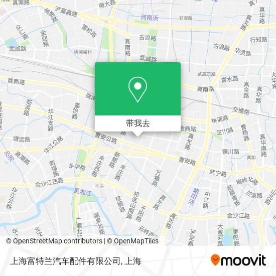 上海富特兰汽车配件有限公司地图
