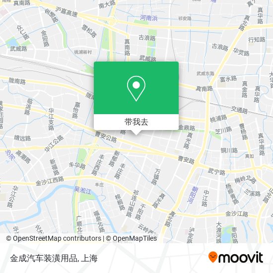 金成汽车装潢用品地图