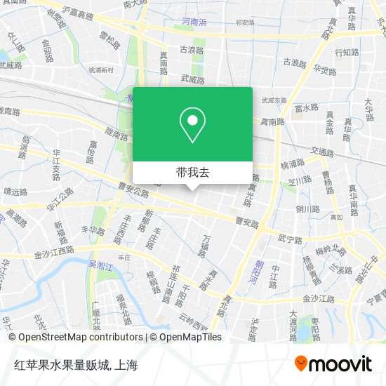 红苹果水果量贩城地图