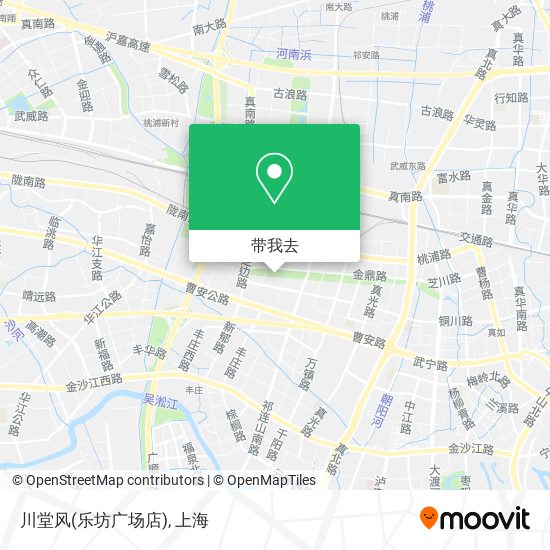 川堂风(乐坊广场店)地图