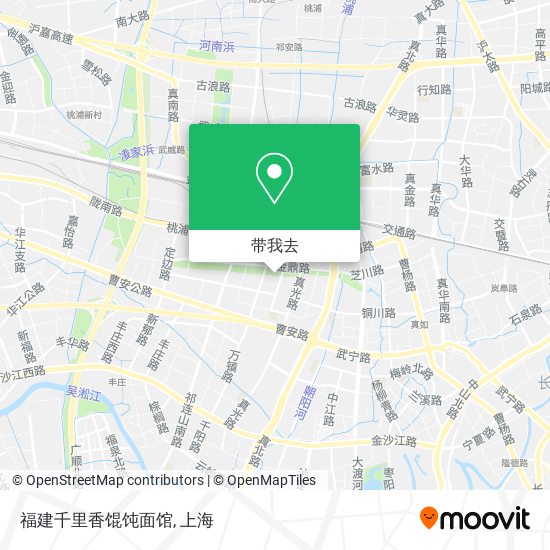 福建千里香馄饨面馆地图