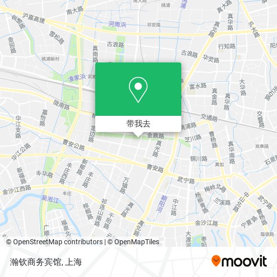 瀚钦商务宾馆地图