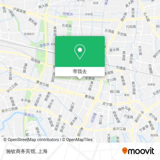瀚钦商务宾馆地图