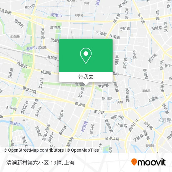 清涧新村第六小区-19幢地图