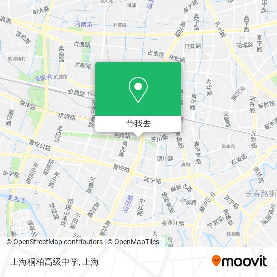 上海桐柏高级中学地图