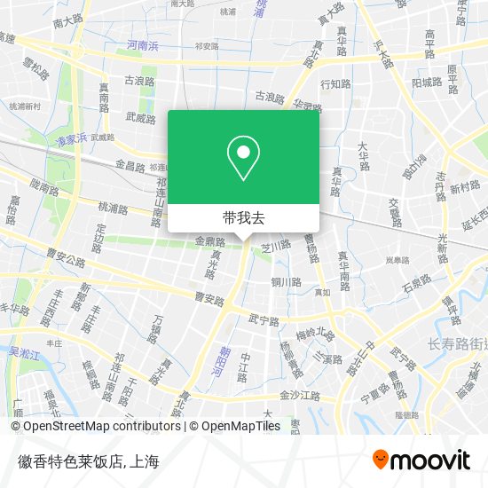 徽香特色莱饭店地图