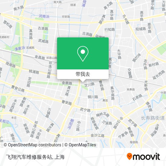 飞翔汽车维修服务站地图