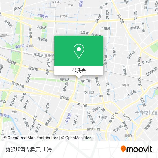 捷强烟酒专卖店地图