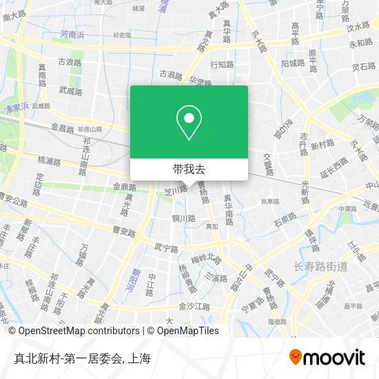 真北新村-第一居委会地图