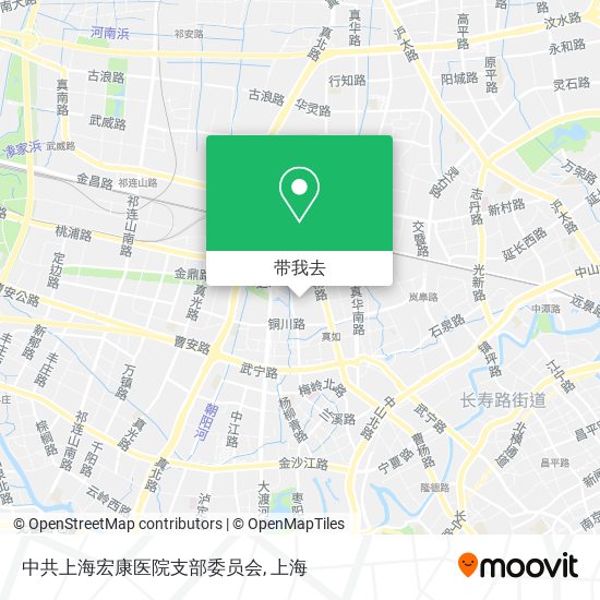 中共上海宏康医院支部委员会地图