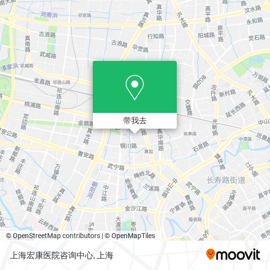 上海宏康医院咨询中心地图