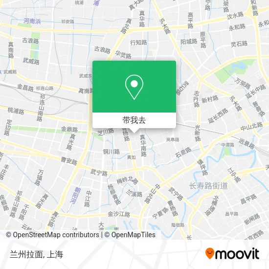 兰州拉面地图