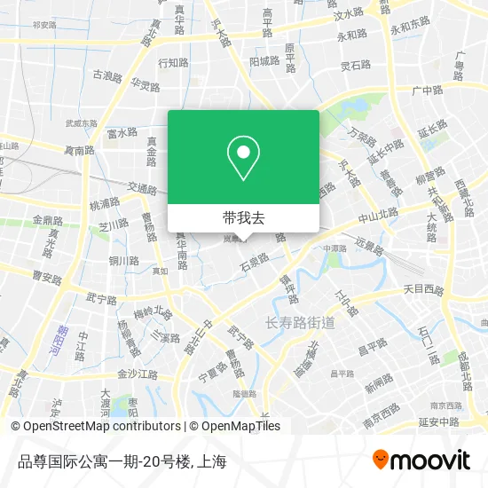 品尊国际公寓一期-20号楼地图