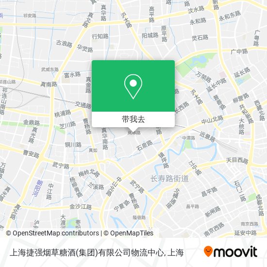 上海捷强烟草糖酒(集团)有限公司物流中心地图