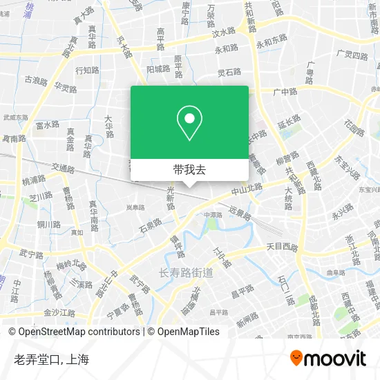老弄堂口地图