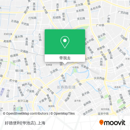 好德便利(华池店)地图