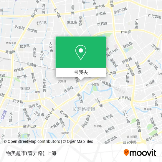 物美超市(管弄路)地图