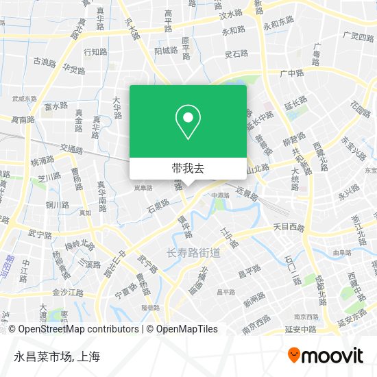 永昌菜市场地图