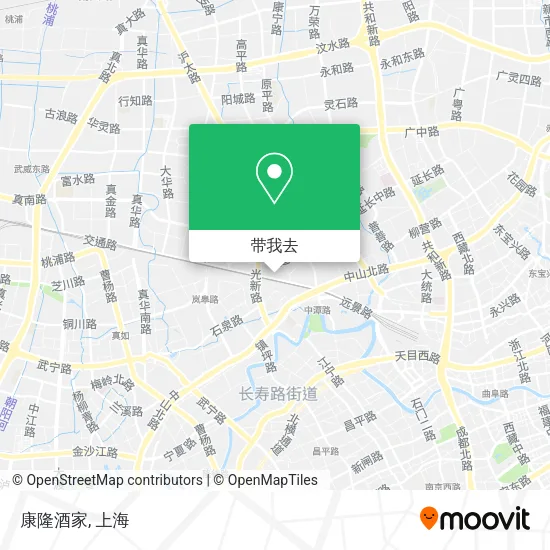 康隆酒家地图