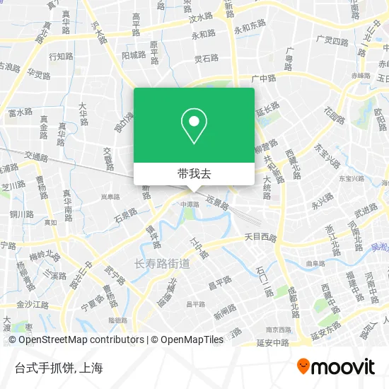 台式手抓饼地图