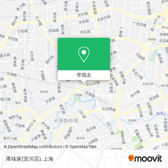 甬味家(宜川店)地图