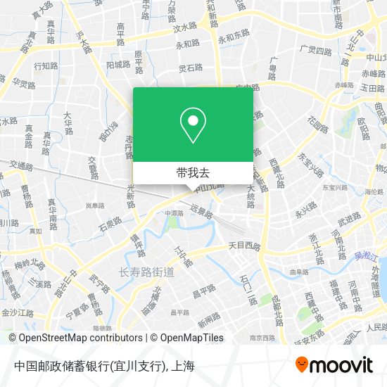 中国邮政储蓄银行(宜川支行)地图