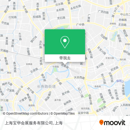 上海宝华会展服务有限公司地图