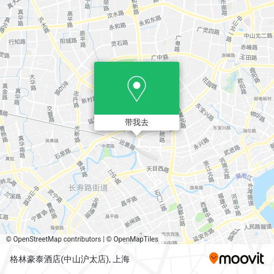 格林豪泰酒店(中山沪太店)地图
