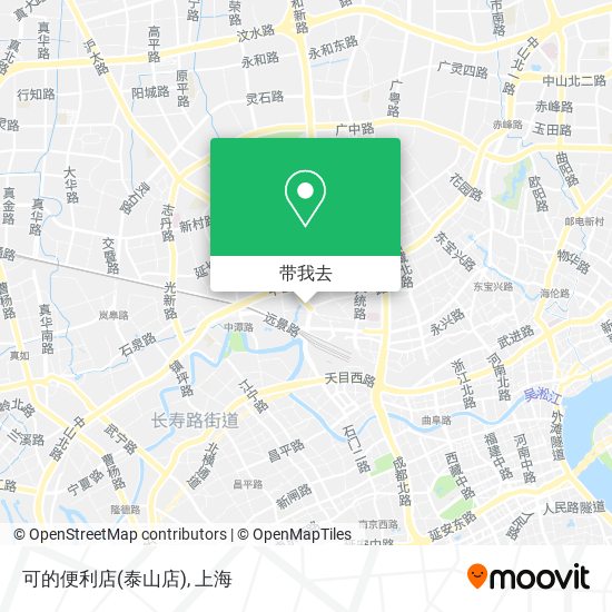 可的便利店(泰山店)地图