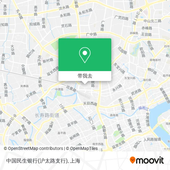 中国民生银行(沪太路支行)地图