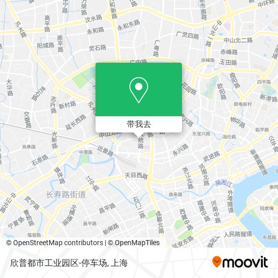 欣普都市工业园区-停车场地图