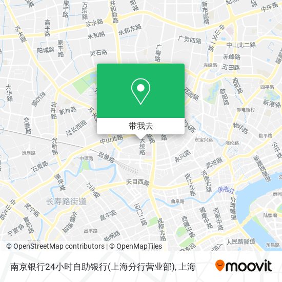 南京银行24小时自助银行(上海分行营业部)地图