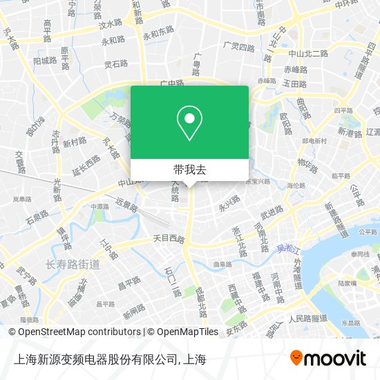 上海新源变频电器股份有限公司地图
