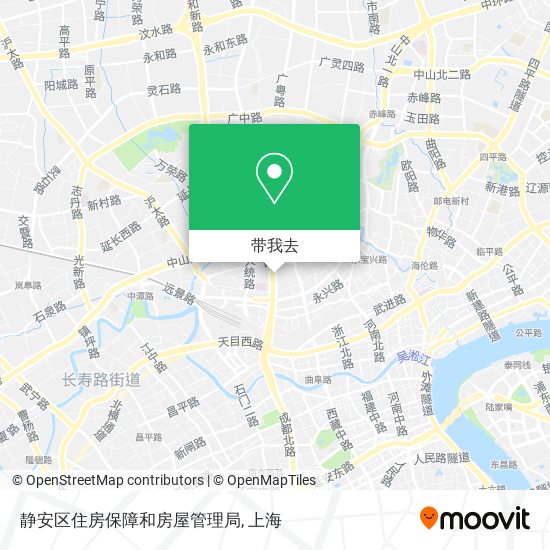 静安区住房保障和房屋管理局地图