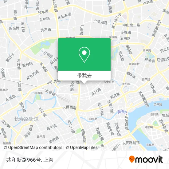共和新路966号地图