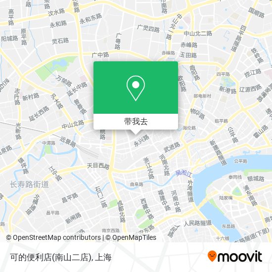 可的便利店(南山二店)地图