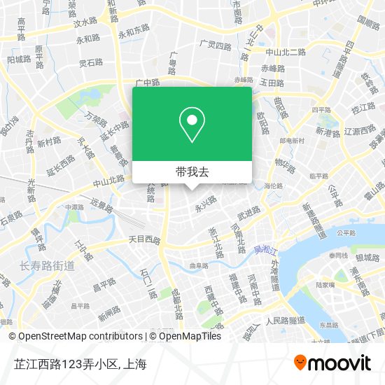 芷江西路123弄小区地图