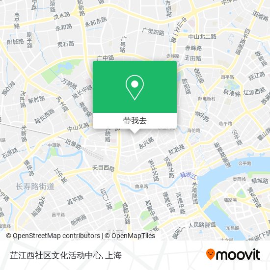 芷江西社区文化活动中心地图