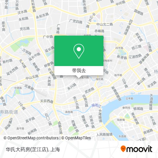 华氏大药房(芷江店)地图