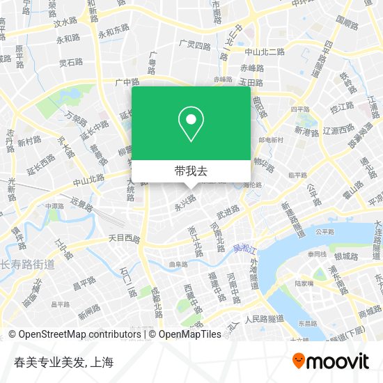 春美专业美发地图