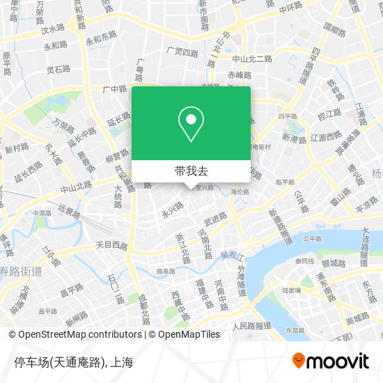 停车场(天通庵路)地图