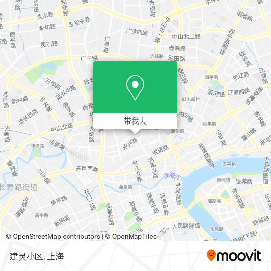 建灵小区地图