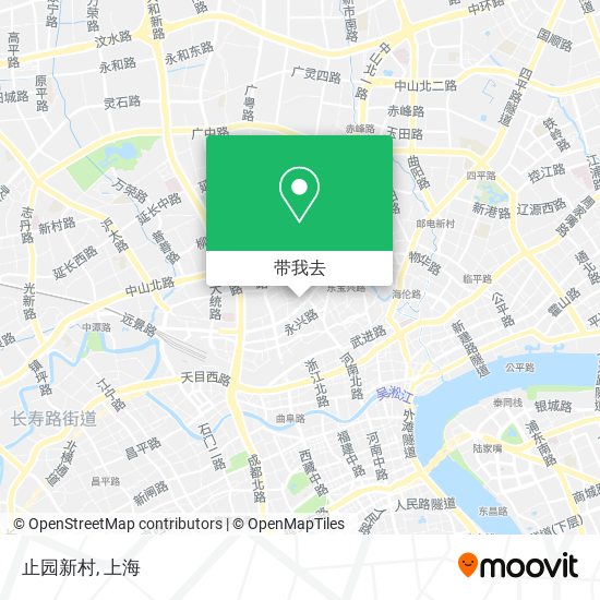 止园新村地图