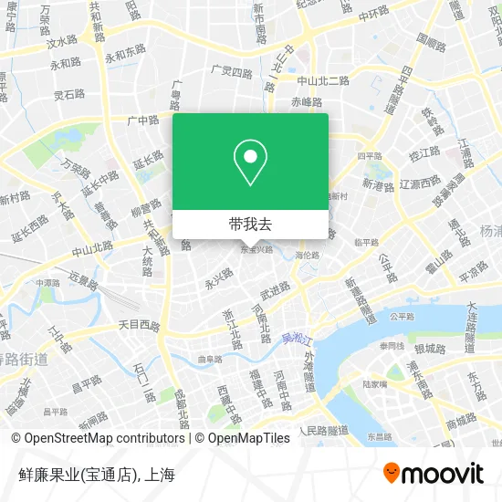 鲜廉果业(宝通店)地图